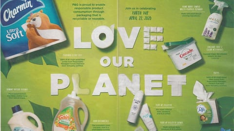 P&G 'Love Our Planet' FSI