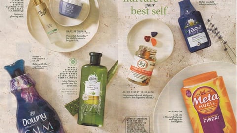 P&G 'Nurture Your Best Self' FSI