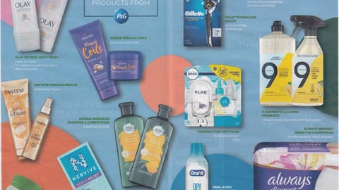 Procter & Gamble 'New! Products From P&G' FSI 