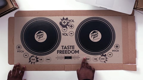 Pizza Hut DJ Decks