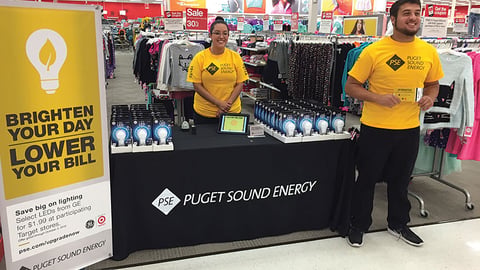 Puget Sound Energy Target Store Event