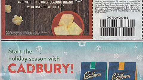 CVS Cadbury 'Start the Holiday Season' FSI