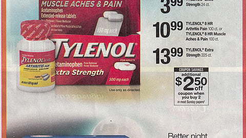 Walgreens Tylenol 'Feel Good Every Day' FSI