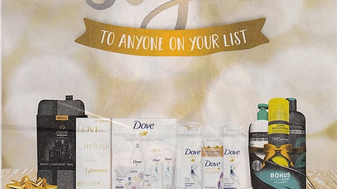 Unilever Walmart 'Give The Gift Of Style' FSI