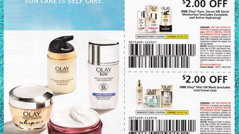 Olay 'SPF Collection' FSI