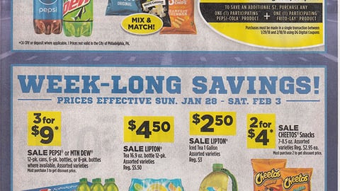 Dollar General PepsiCo '3 Days of Savings' FSI