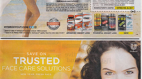Unilever Walgreens 'Face Care Solutions' FSI