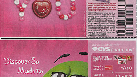 M&Ms CVS 'Discover So Much' FSI