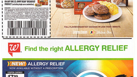 Walgreens Xyzal 'As Effective' FSI