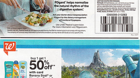Walgreens Edgewell 'Win A Trip' FSI