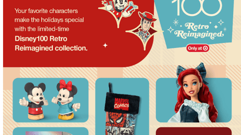 Target Disney 'Retro Reimagined' Landing Pages