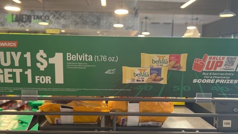 7-Eleven Belvita 'Buy 1 Get 1 For $1' Header