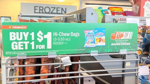 7-Eleven Hi-Chew 'Buy 1 Get 1' Signage