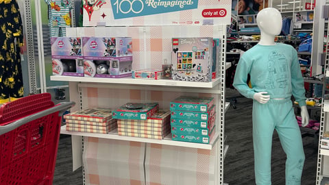 Target Disney100 Retro Reimagined Display Fixtures