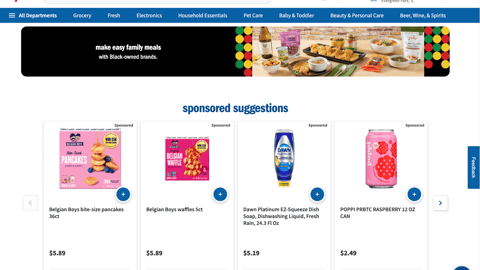 Meijer 'Black-Owned Brands' Display Ad