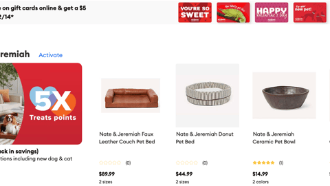 Nate + Jeremiah for PetSmart 'Earn 5X Points' Display Ad