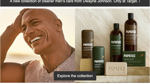 Target 'Introducing Papatui' Email