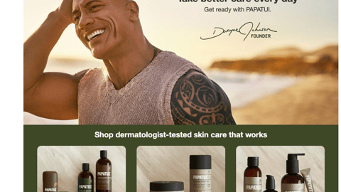 Target Papatui 'Take Better Care Every Day' Web Page