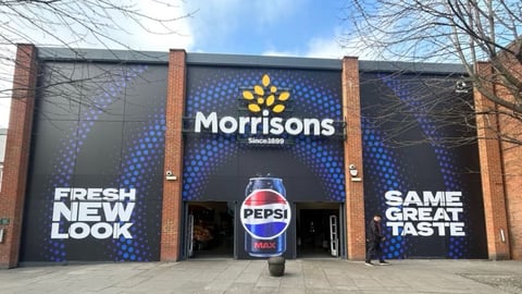Morrisons Pepsi Max 'Fresh New Look' Wrap