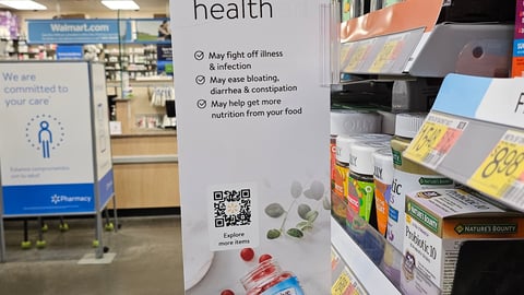 Walmart 'Gut Health for Good Health' Violator