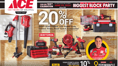 Ace Hardware Craftsman 'Racing for a Miracle' Feature