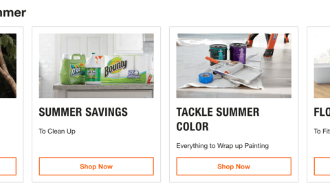 Home Depot 'Do Your Best Summer' Display Ad