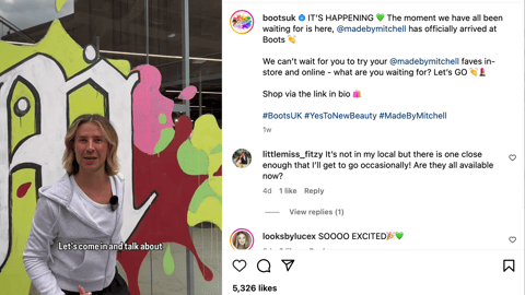 Boots Made by Mitchell 'It's Happening' Instagram Update