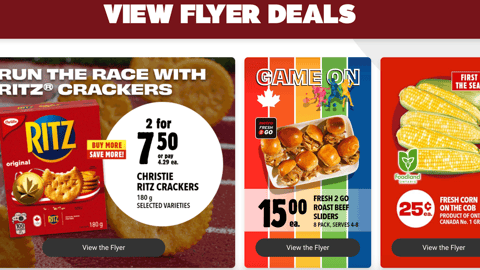 Metro 'Weeky Flyer Deals' Display Ad
