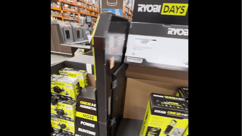 Ryobi Home Depot 'Father's Day Shopping' Facebook Update