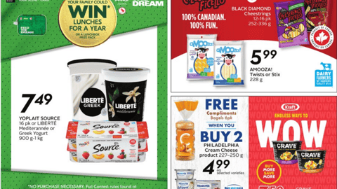 Sobeys General Mills 'Feed the Dream' Feature