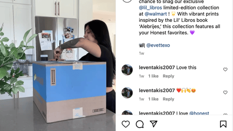 The Honest Company Alebrijes Walmart Instagram Update