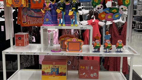 Target Dia De Muertos Aisle Fixture