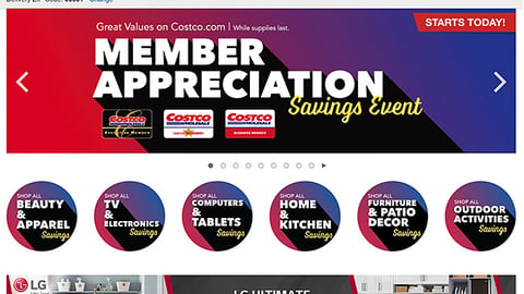 Costco 'Member Appreciation Savings Event'