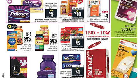 CVS Band-Aid '1 Box=1 Day' Feature