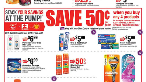 Ahold Delhaize P&G brandSaver Features