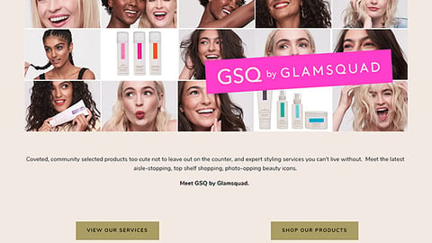 GSQ by Glamsquad Website