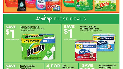 H-E-B P&G ‘Stock up & Save’ Feature