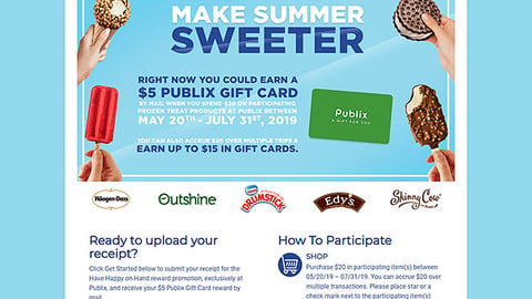 Nestle Publix 'Have Happy on Hand' Microsite