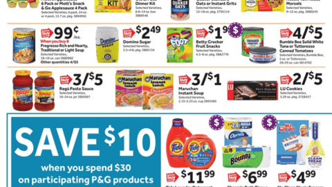 Ahold Delhaize P&G brandSaver Features