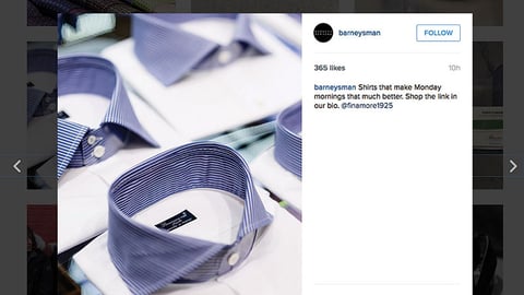 Barneys 'Like2Buy' Instagram Links
