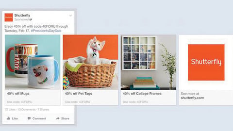 Facebook 'Product Ads' Launch