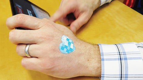 L’Oreal Stretchable Skin Sensor
