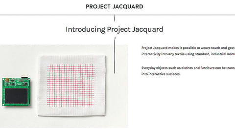 Google Project Jacquard Smart Clothing 