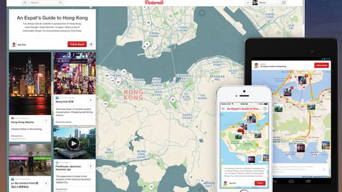 Pinterest Location Pins