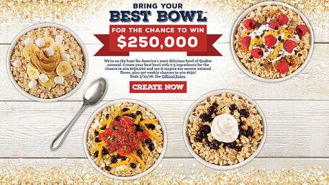 Quaker 'Bring Your Best Bowl' Contest