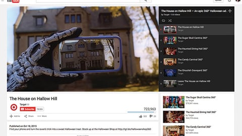Target YouTube Halloween Campaign
