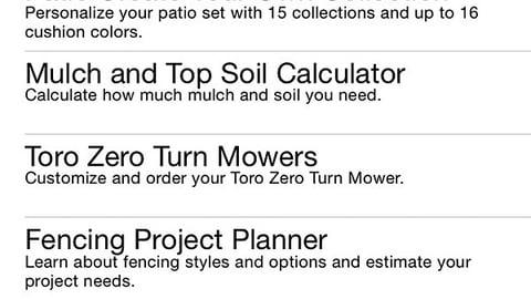 Home Depot Mobile App Update