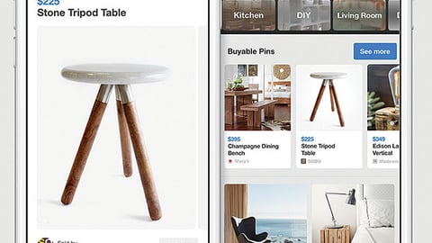 Pinterest iOS 'Buyable Pins'
