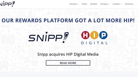 Snipp Interactive Hip Digital Acquisition