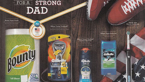 P&G 'Strong Brands for a Strong Dad' FSI